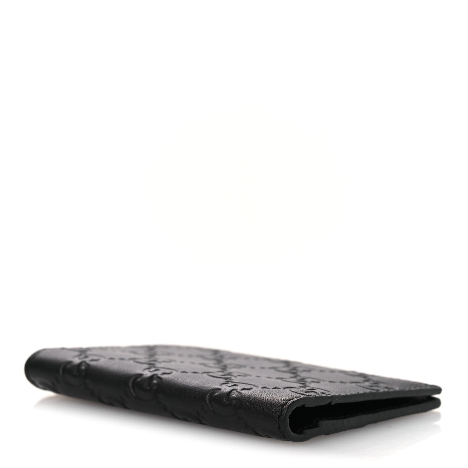 Gucci Guccissima Signature Passport Case Black 4 of 8