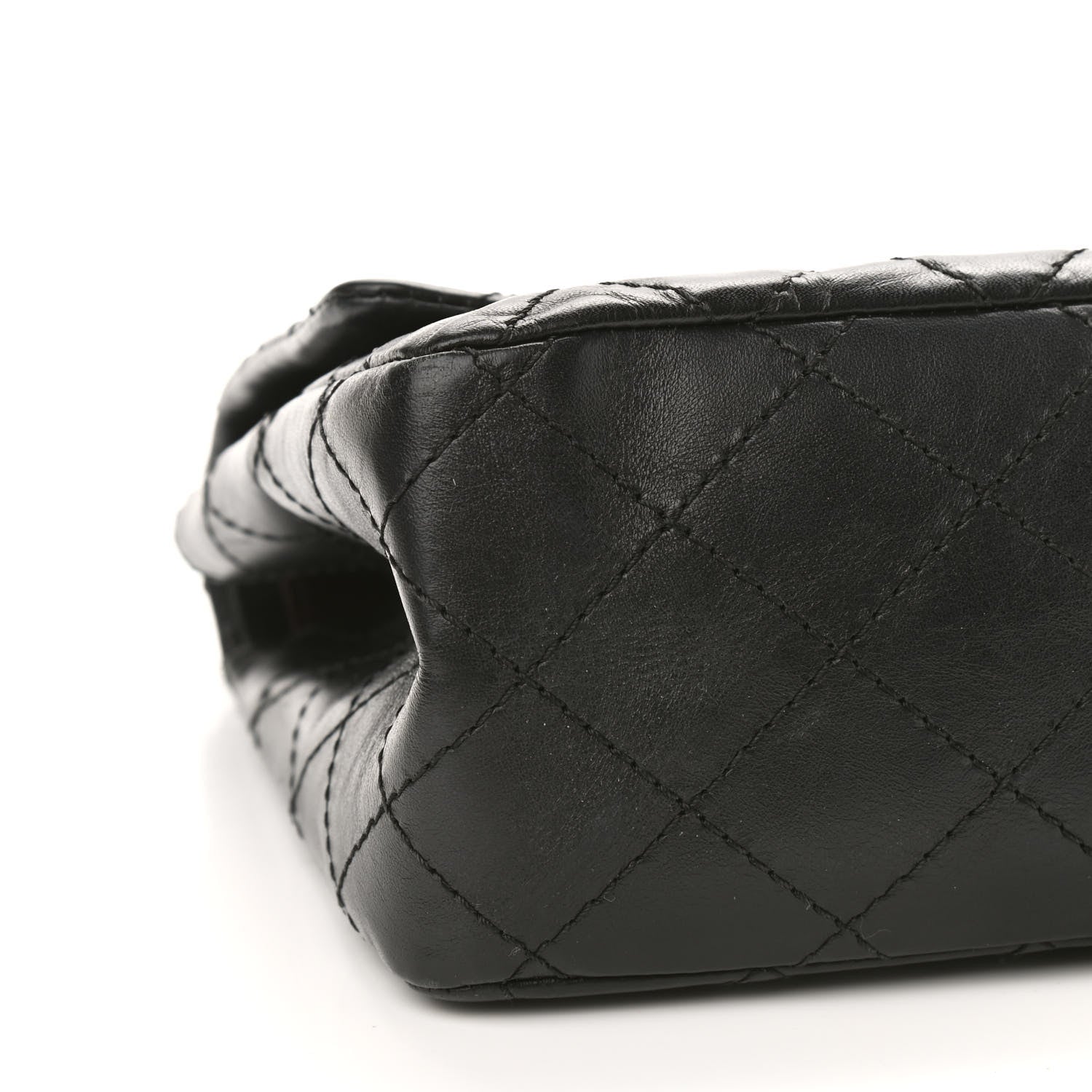 Chanel Aged Calfskin Quilted 2.55 Reissue 226 Flap Black 8 of 13
