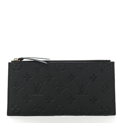 Louis Vuitton Empreinte Felicie Chain Wallet Zippered Insert Black 1 of 6