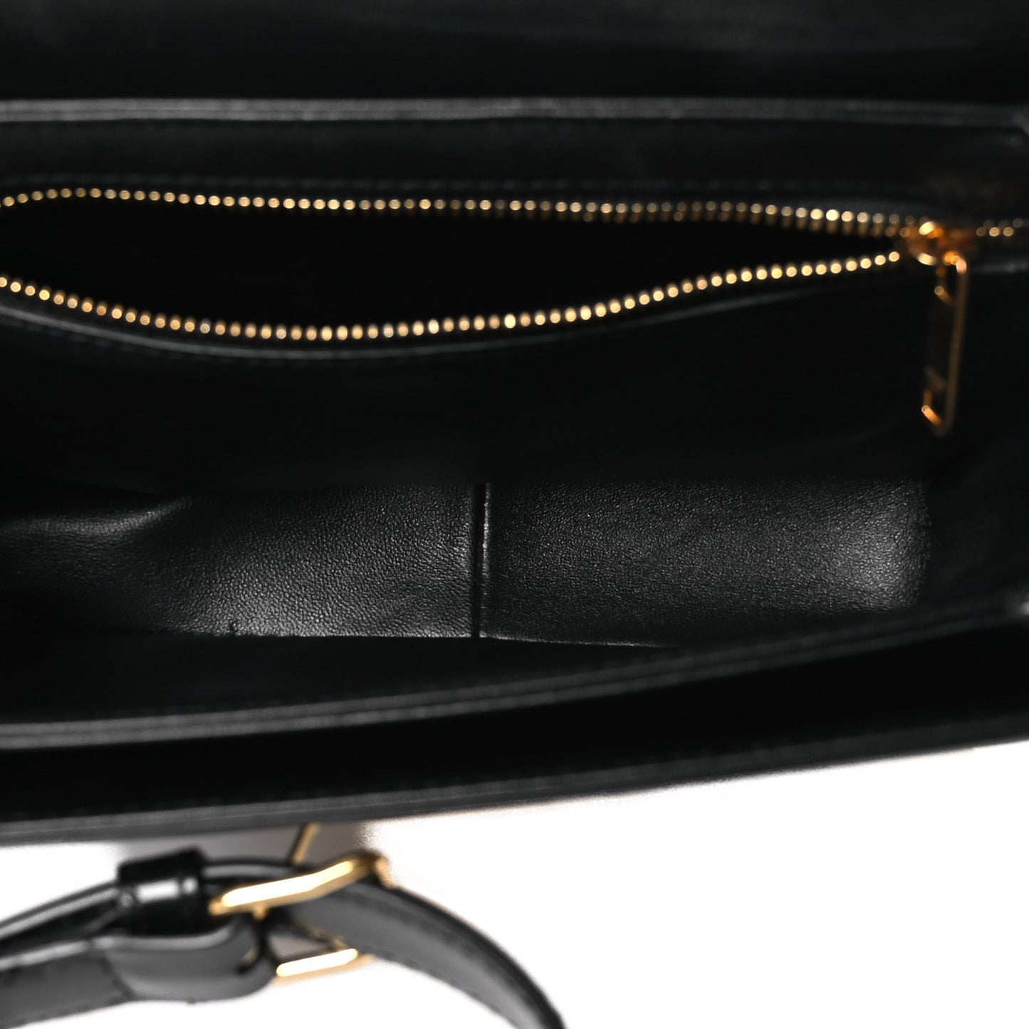 Shiny Calfskin Teen Triomphe Black