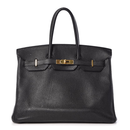 Hermes Togo Birkin 35 Black 1 of 33