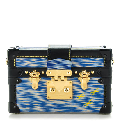 Louis Vuitton Epi Petite Malle Denim Light 1 of 7