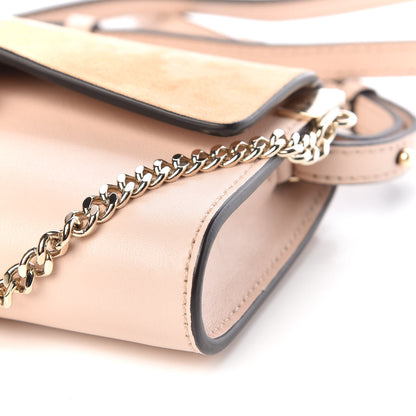 Chloe Calfskin Mini Faye Shoulder Bag Cement Pink 12 of 12