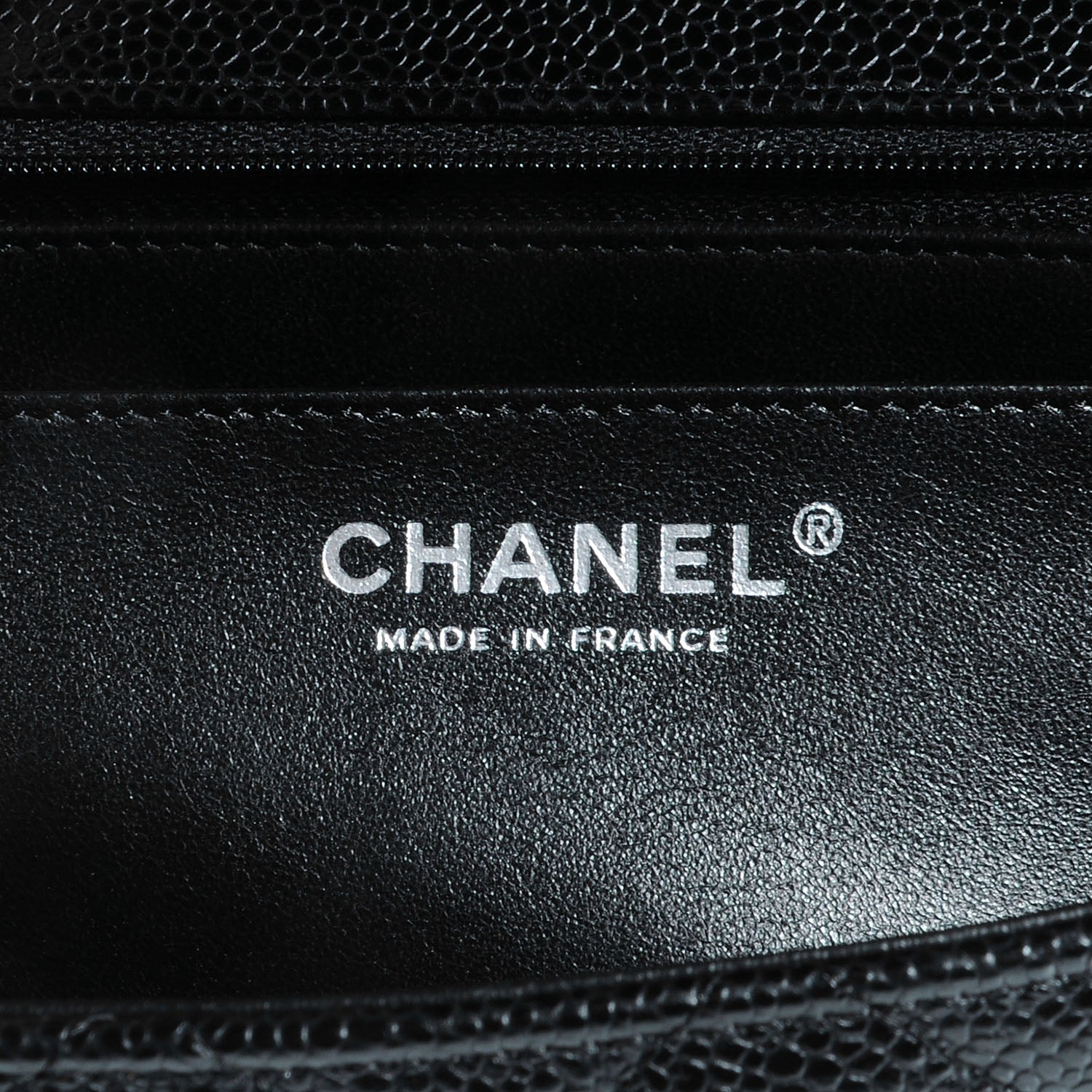 Chanel Caviar Jumbo Single Flap Black 7 of 8
