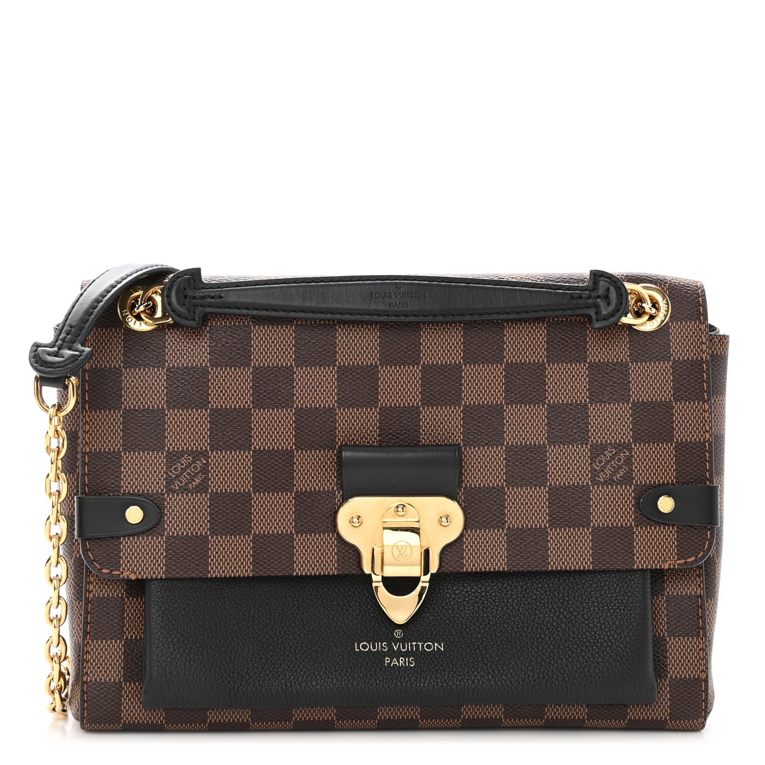Louis Vuitton Damier Ebene Vavin PM Black 1 of 9