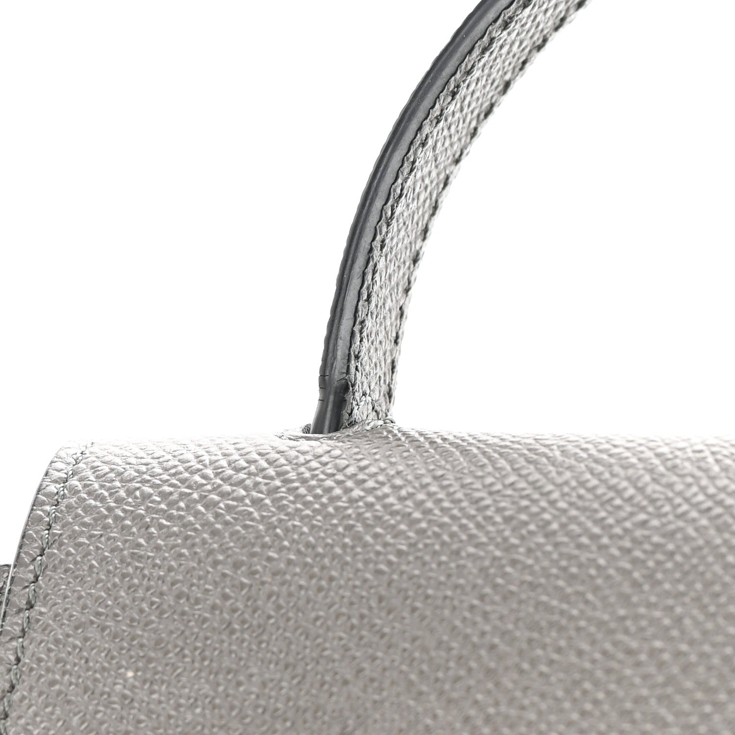 Celine Grained Calfskin Pico Belt Bag Grey 15 of 16