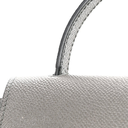 Celine Grained Calfskin Pico Belt Bag Grey 15 of 16