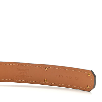 Hermes Epsom Kelly Belt Gold 3 of 4