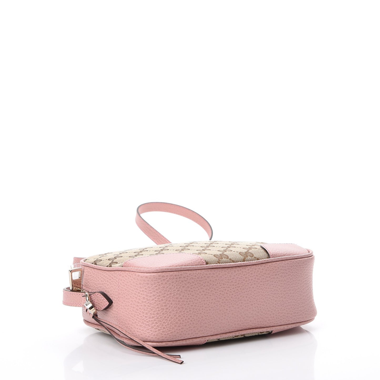 Monogram Mini Bree Messenger Bag Beige Soft Pink
