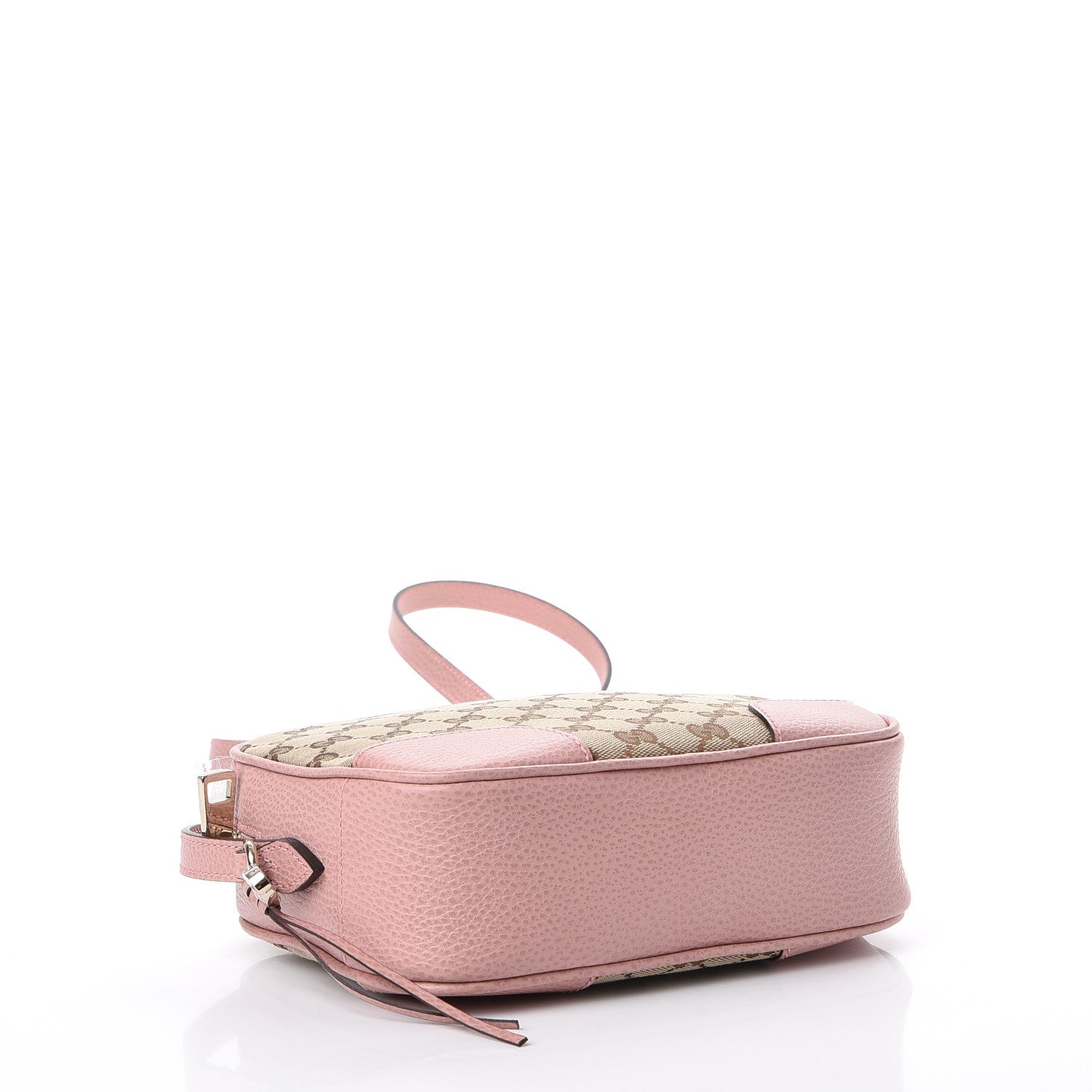 Gucci Monogram Mini Bree Messenger Bag Beige Soft Pink 4 of 7