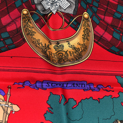 Hermes Silk Scotland Scarf 90 5 of 9