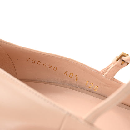 Gucci Malaga Kid Mary Jane Angel Platform High Heel Pumps 40.5 Skin Rose 9 of 11