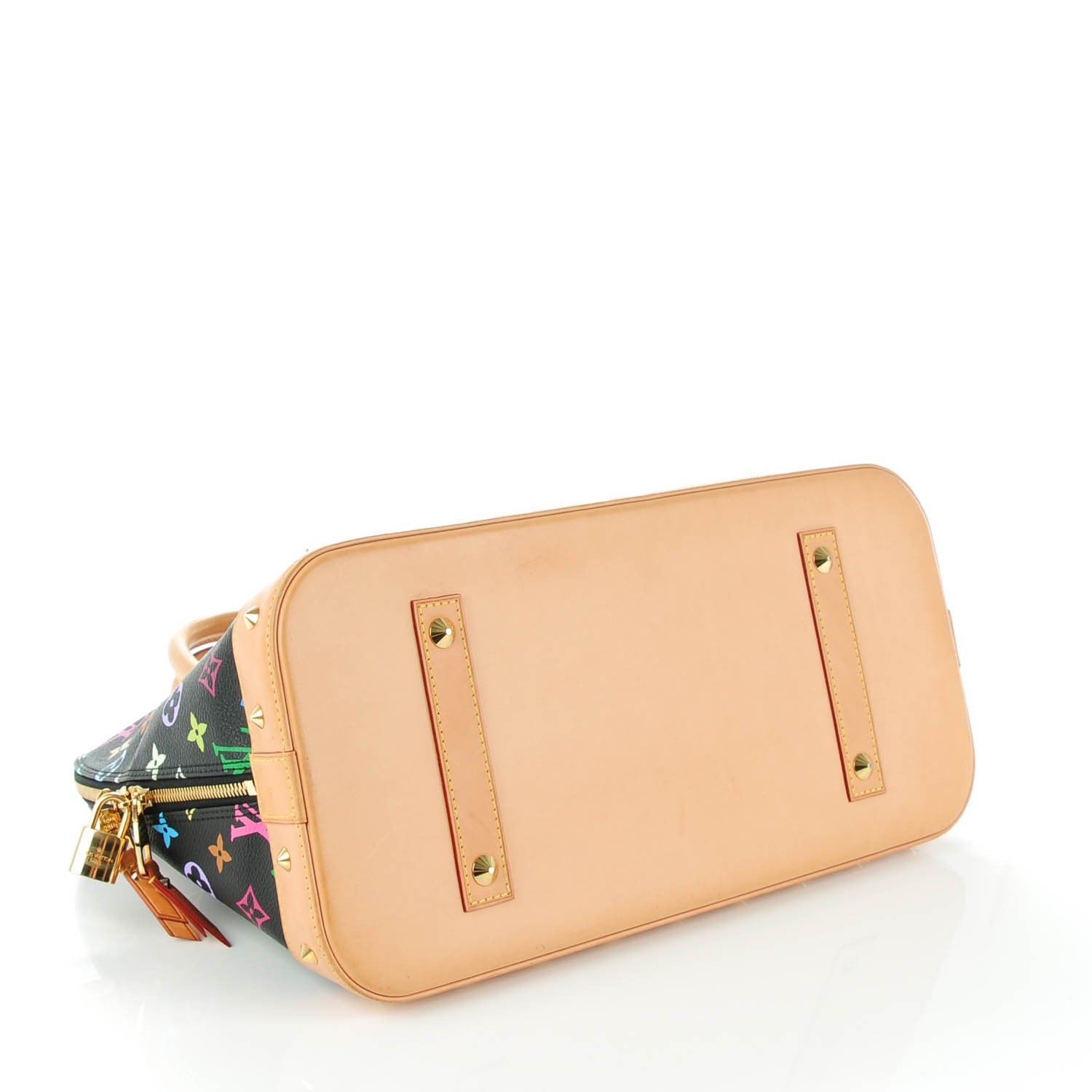 Louis Vuitton Monogram Multicolor Alma GM Black 4 of 8