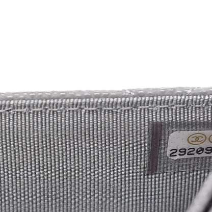 Chanel Caviar Quilted Medium Flap Wallet Grey 7 of 8