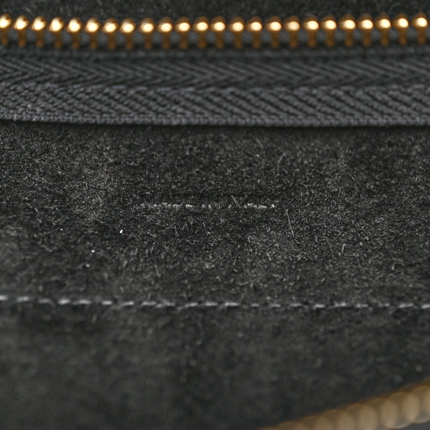 Grained Calfskin Nano Belt Bag Black
