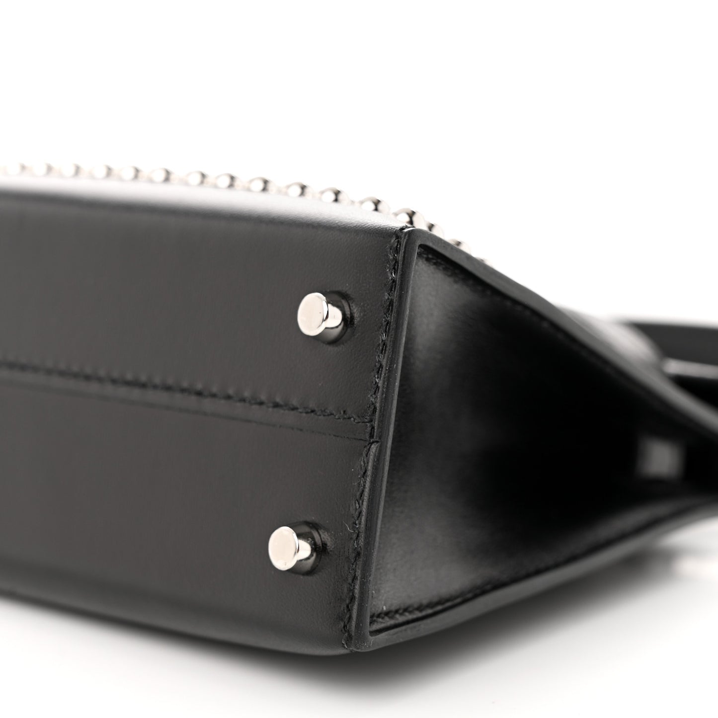Box Studded Clouté Mini Kelly Sellier 20 Black