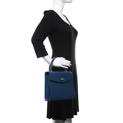 Louis Vuitton Epi Malesherbes Cyan 2 of 11