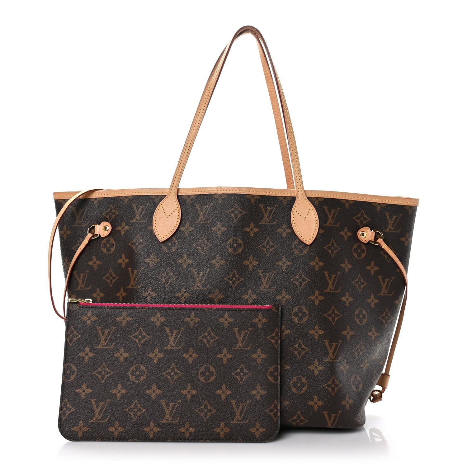 Louis Vuitton Monogram Neo Neverfull MM Pivoine 3 of 10