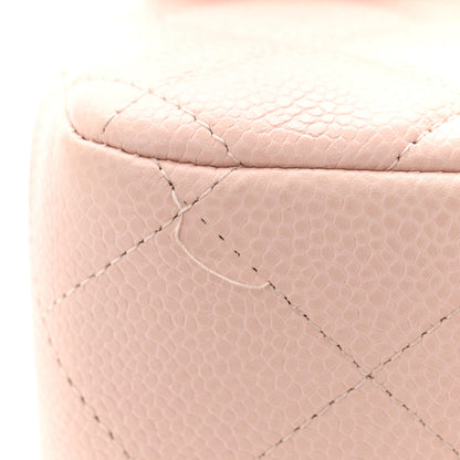 Chanel Caviar Quilted Jumbo Double Flap Light Pink 11 of 11