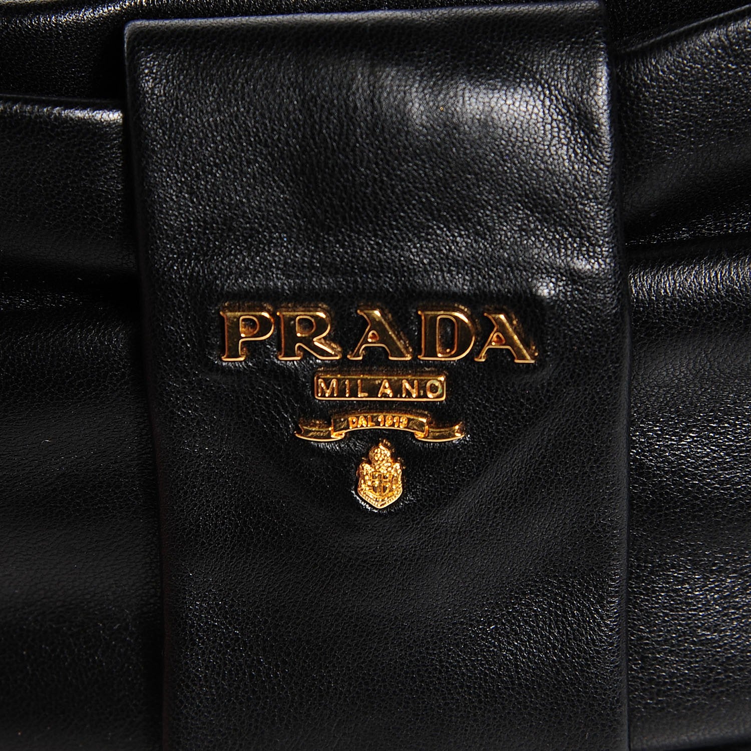 Prada Nappa Fiocco Bow Crossbody Bag Nero Black 5 of 7