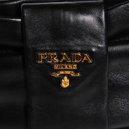 Prada Nappa Fiocco Bow Crossbody Bag Nero Black 5 of 7