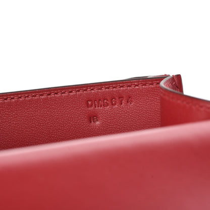 Hermes Evercolor Constance 18 Rouge Piment 9 of 17