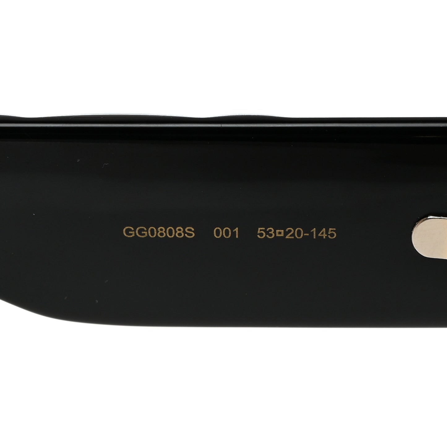 Acetate GG Butterfly Sunglasses GG0808S Black