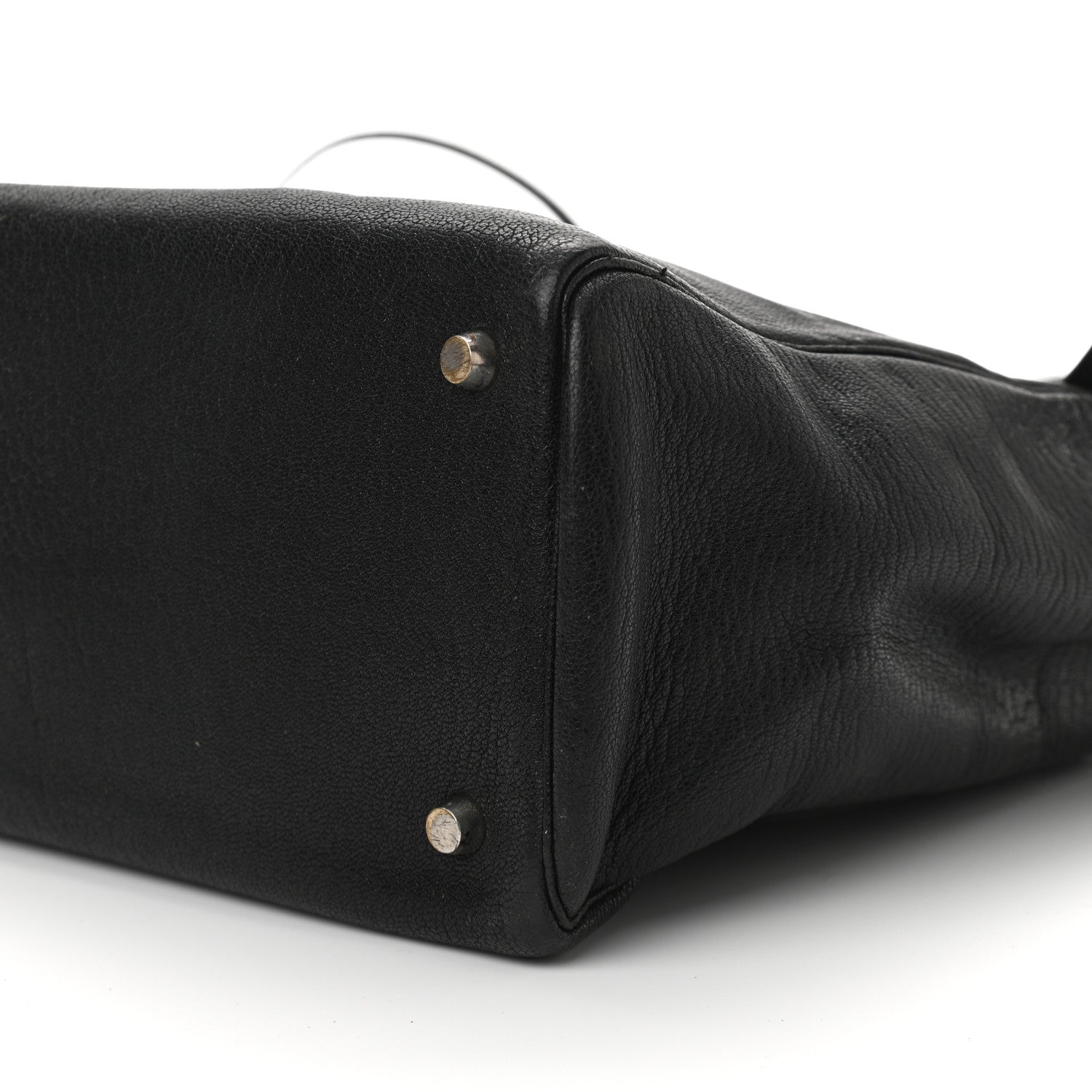 Hermes Chevre de Coromandel Cabana Tote Black 8 of 12