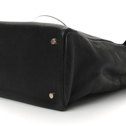 Hermes Chevre de Coromandel Cabana Tote Black 8 of 12