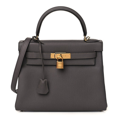 Hermes Togo Kelly Retourne 28 Etain 1 of 11