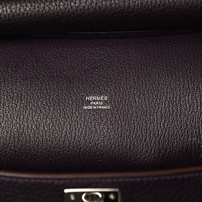 Hermes Taurillon Clemence Jypsiere 28 Raisin 5 of 14