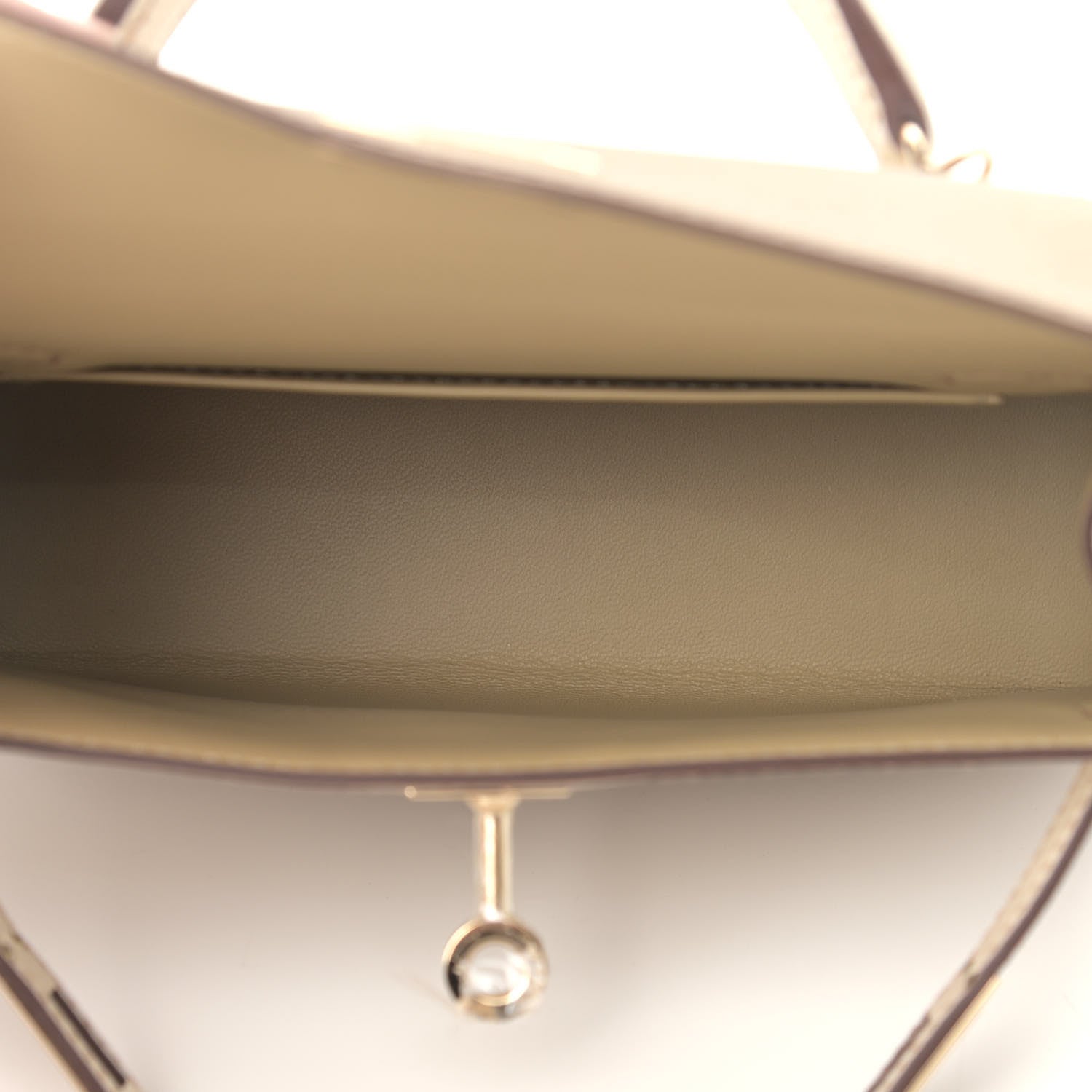 Hermes Epsom Horseshoe Mini Kelly Sellier 20 Trench Craie 4 of 9