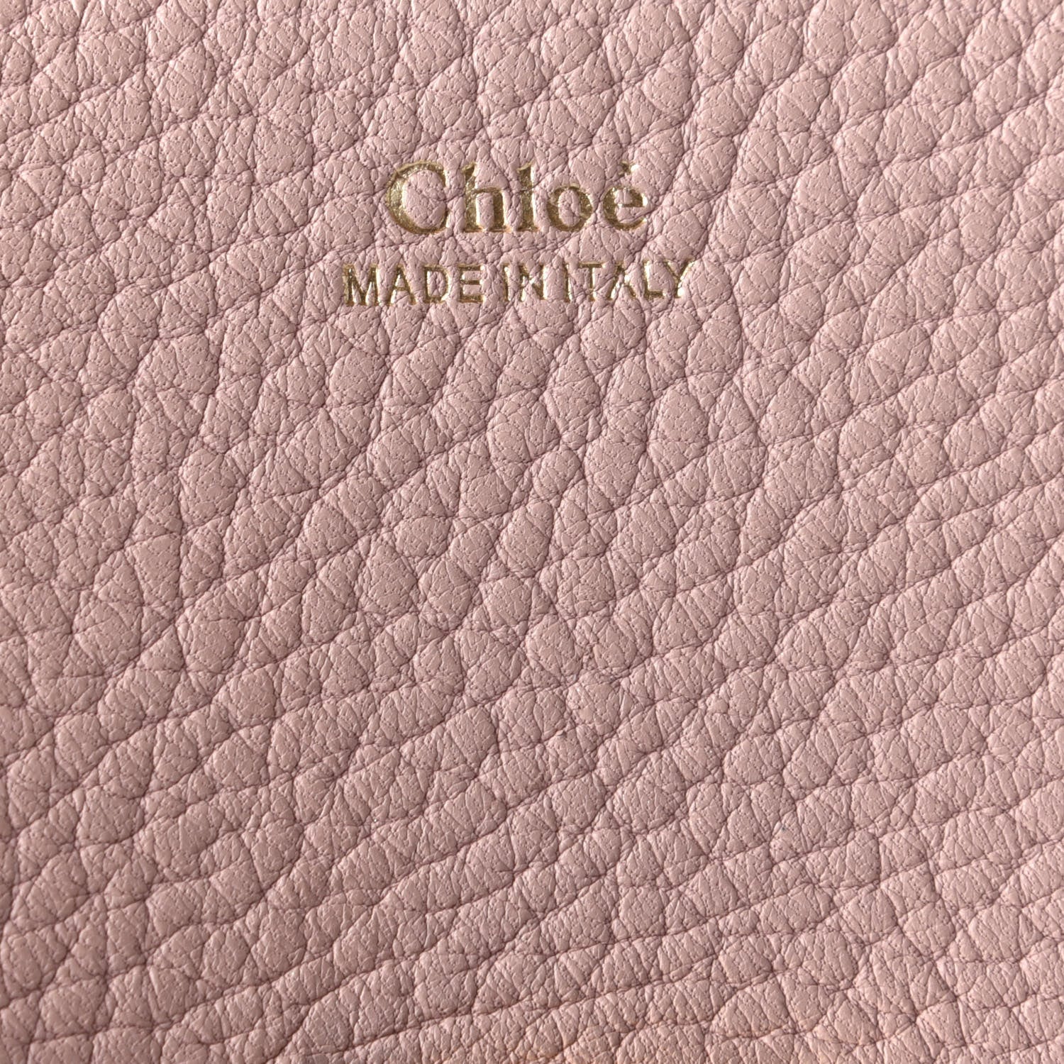 Chloe Grained Lambskin Drew Shoulder Bag Cement Pink 6 of 8