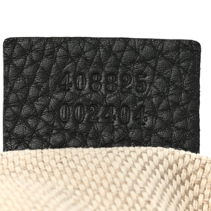 Gucci Pebbled Calfskin Large Soho Hobo Black 7 of 8