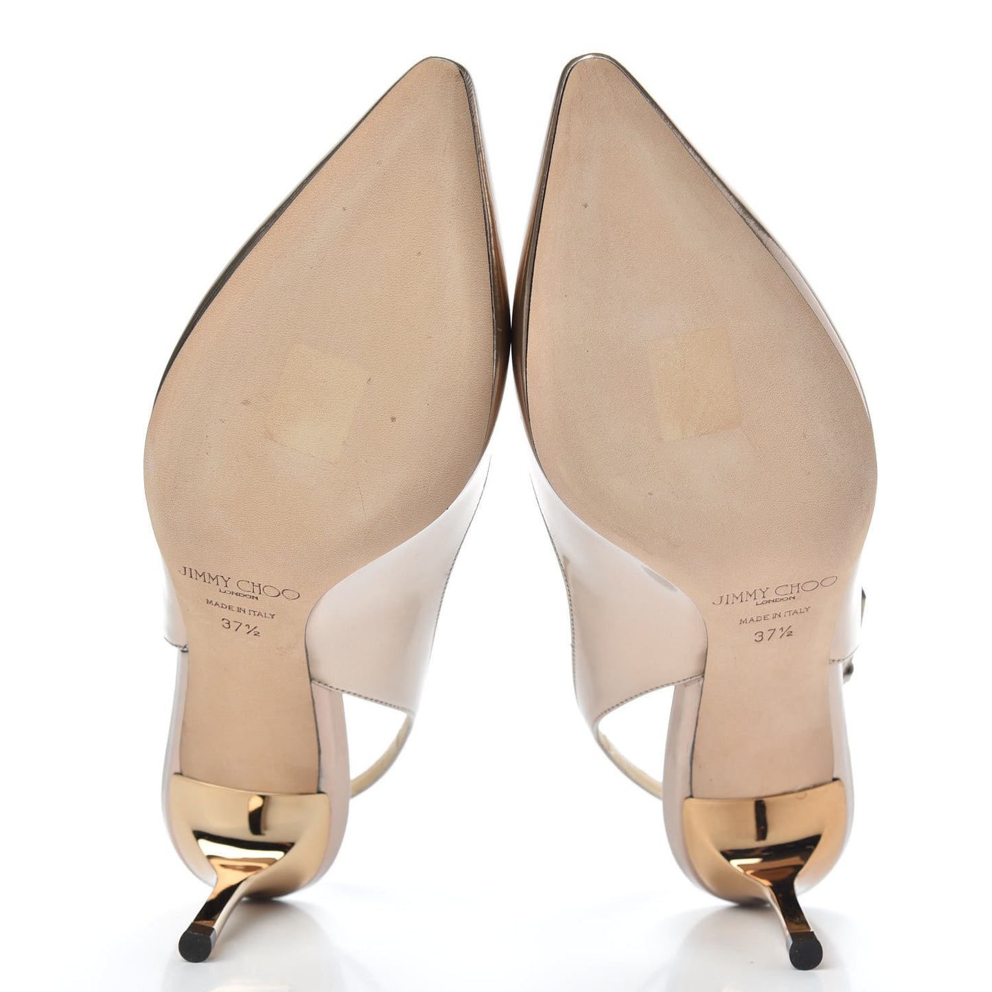Mirror Erin 60 Slingback Pumps 37.5 Gold
