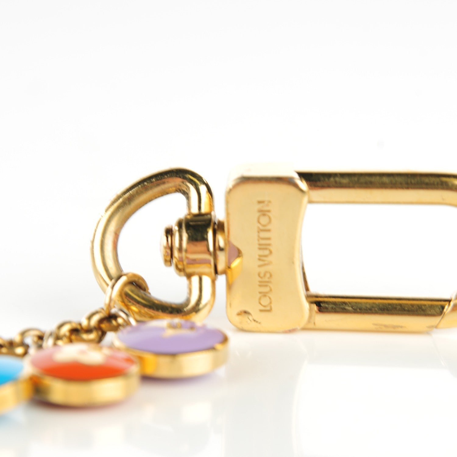 Louis Vuitton Pastilles Key Chain Bag Charm Multicolor 4 of 4