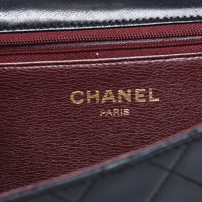 Chanel Lambskin Quilted Small Single Flap Black 6 of 8