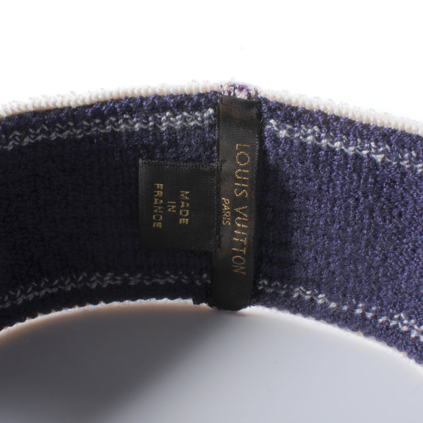 Cotton Damier Azur Gym Head Sweat Band