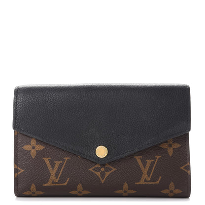 Louis Vuitton Monogram Pallas Compact Wallet Black 1 of 9