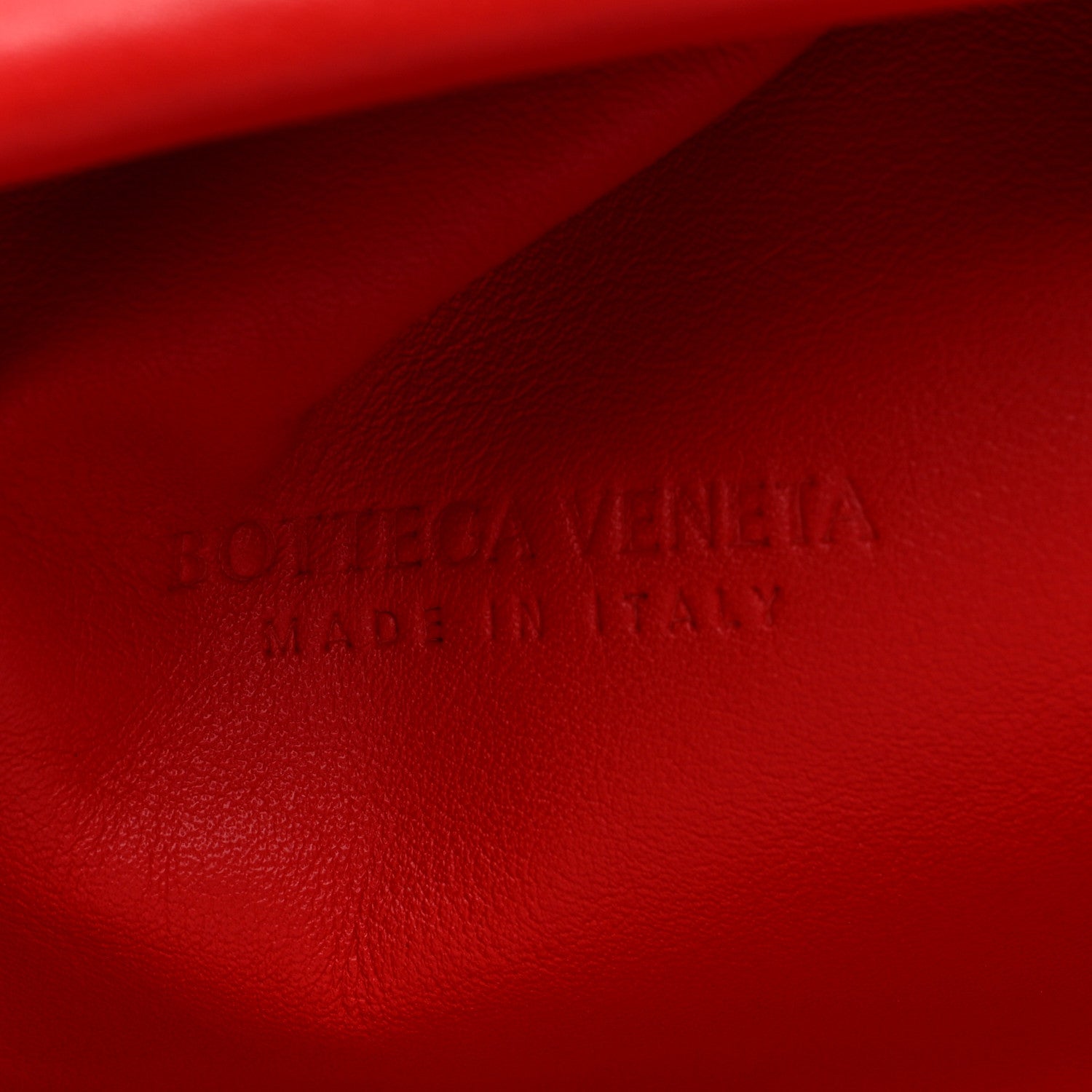 Bottega Veneta Smooth Butter Calf The Pouch Oversized Clutch Bright Red 6 of 8