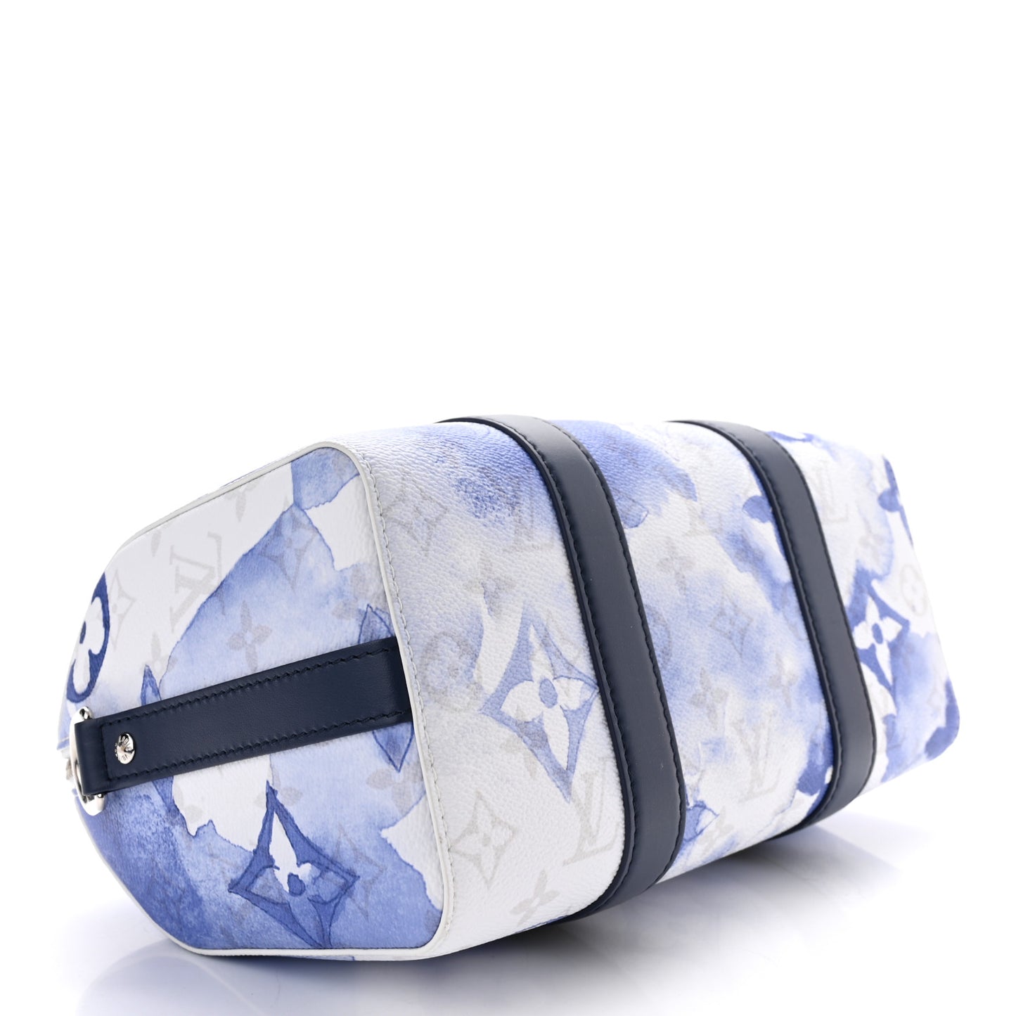 Monogram Watercolor City Keepall Blue