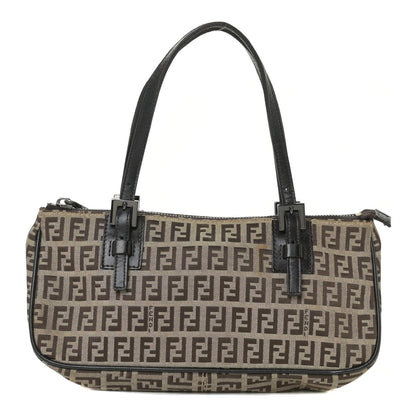 Fendi Zucchino Small Shoulder Tobacco 1 of 10