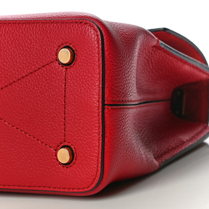 Mulberry Small Classic Grain Calfskin Mini Seaton Scarlet 5 of 12