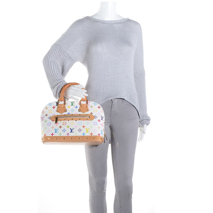 Louis Vuitton Monogram Multicolor Alma White 2 of 7