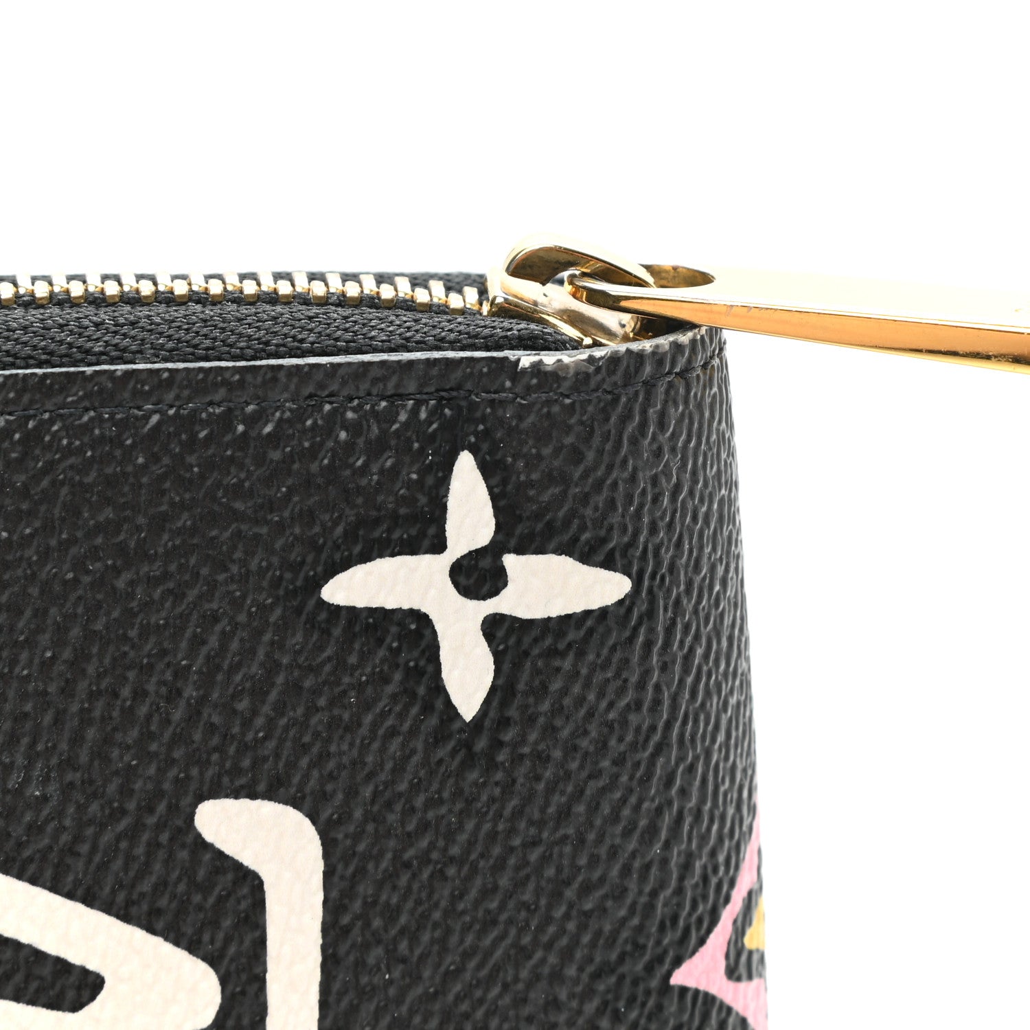 Louis Vuitton Monogram Giant Wild At Heart Zippy Wallet Black 11 of 12