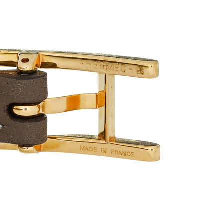 Hermes Swift Hapi Triple Tour Wrap Bracelet S Etoupe 4 of 6