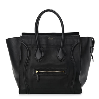 Celine Smooth Calfskin Mini Luggage Black 1 of 16