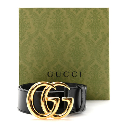 Gucci Textured Calfskin Double G 40mm Belt 75 30 Black 6 of 6