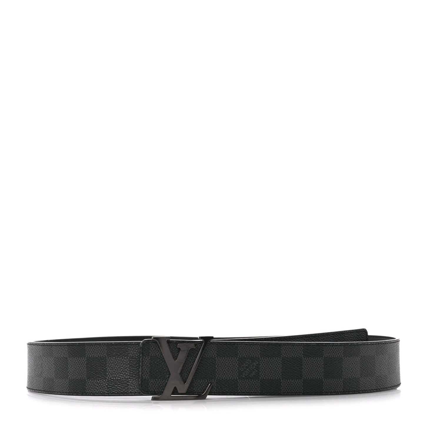 Damier Graphite 40mm LV Initiales Belt 90/36