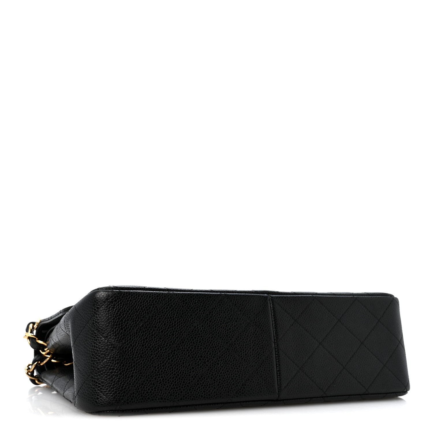 Chanel Caviar Quilted Jumbo Double Flap Black 4 of 13